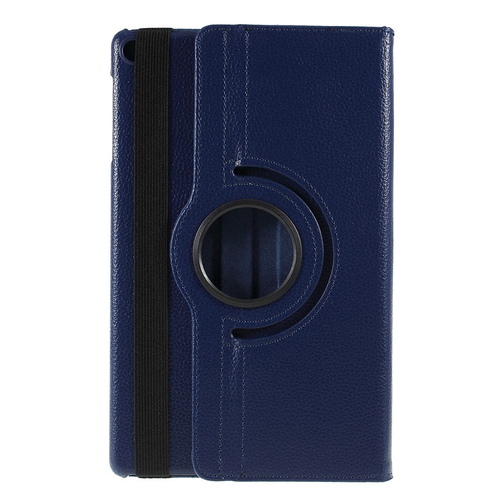 For Samsung Galaxy TAB A 10.1 (2019) SM-T510 / SM-T515 Litchi Texture Leather Tablet Cover with 360-Degree Rotation Multi-Angle Supporting