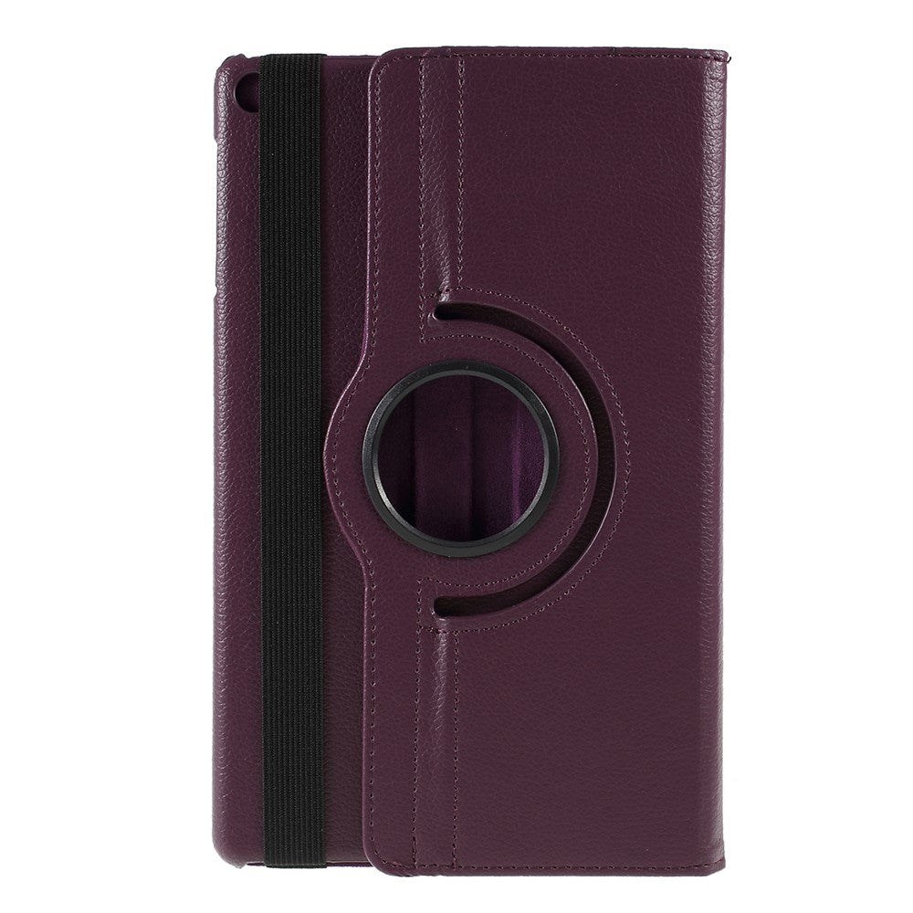 For Samsung Galaxy TAB A 10.1 (2019) SM-T510 / SM-T515 Litchi Texture Leather Tablet Cover with 360-Degree Rotation Multi-Angle Supporting