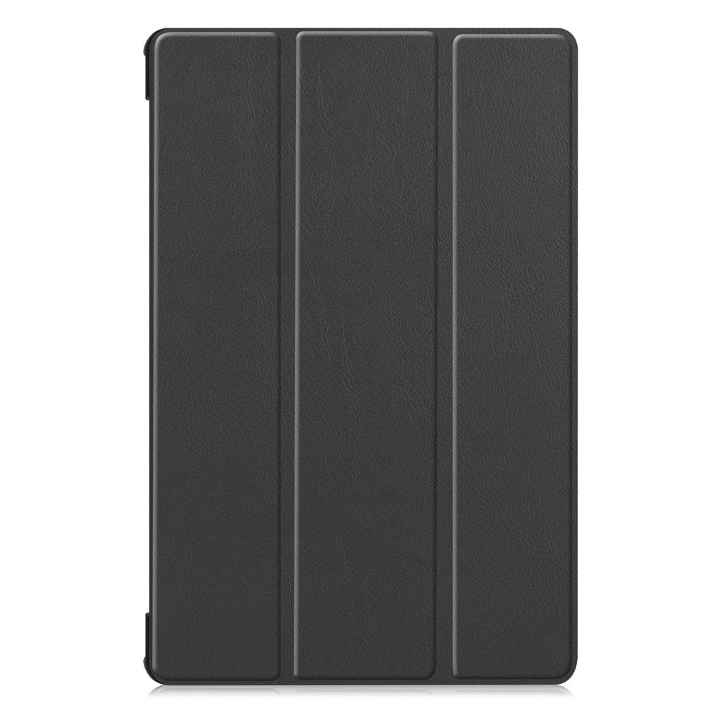 Stable Tri-fold Stand Stand Leather Case Smart Tablet Cover Shell for Samsung Galaxy Tab S6 T860 (Wi-Fi) / T865 (LTE)