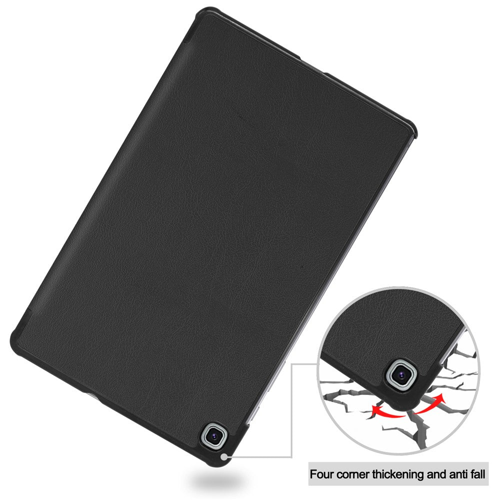 Tablet Case for Samsung Galaxy Tab S6 Lite (2024) / (2022) / (2020) Tri-fold Stand PU Leather Cover
