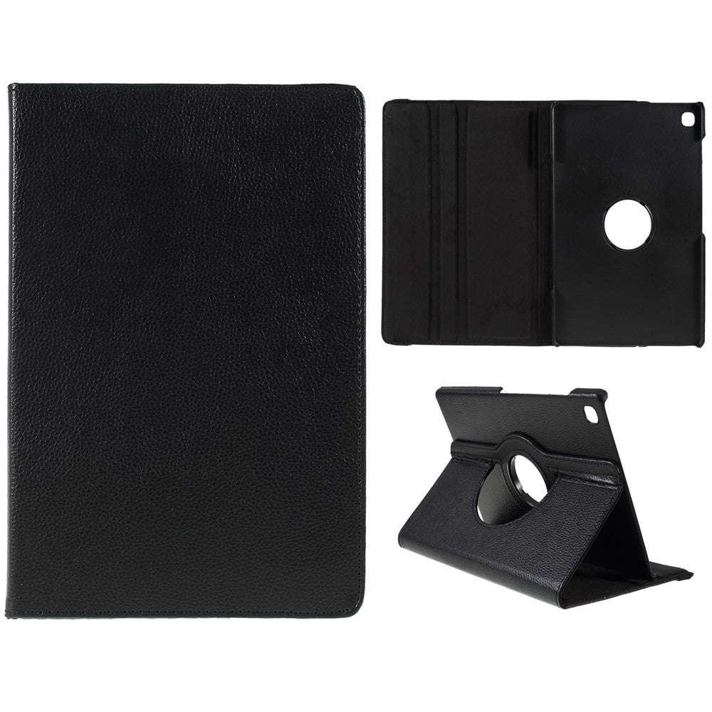 Litchi Texture 360° Swivel Stand Leather Case for Samsung Galaxy Tab S6 Lite (2020) P610 P615 / (2022) / (2024)