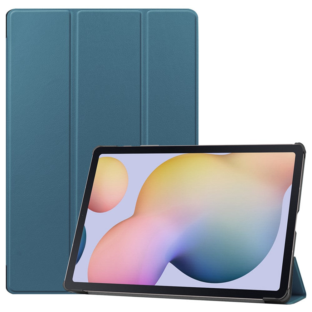 Tri-fold Stand Leather Smart Case for Samsung Galaxy Tab S7+ / S8+