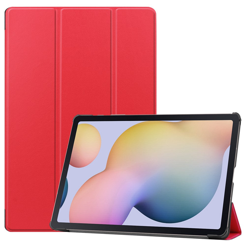 Tri-fold Stand Leather Smart Case for Samsung Galaxy Tab S7+ / S8+