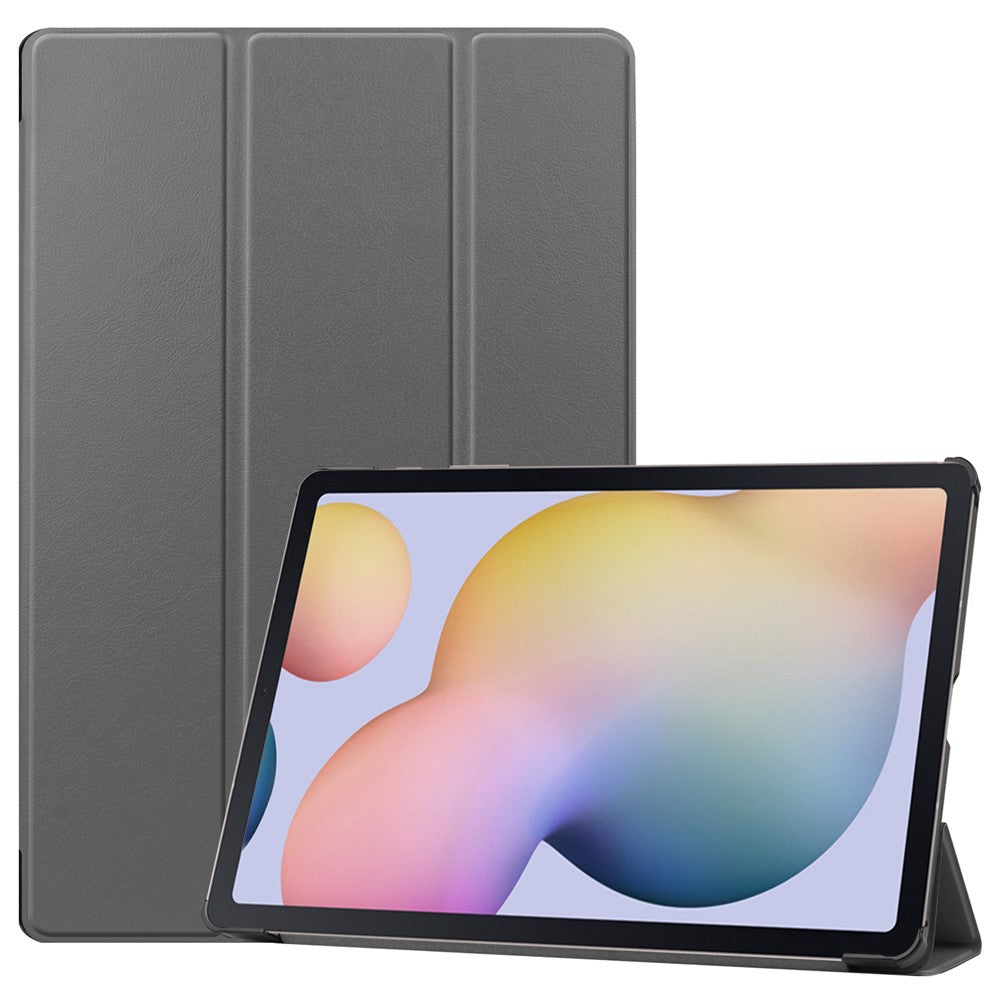 Tri-fold Stand Leather Smart Case for Samsung Galaxy Tab S7+ / S8+