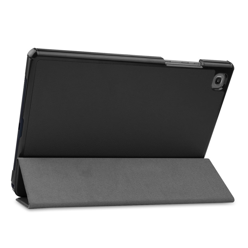 Tri-fold Leather Stand Case Wake / Sleep Smart Cover for Samsung Galaxy Tab A7 10.4 (2020) / (2022) T500