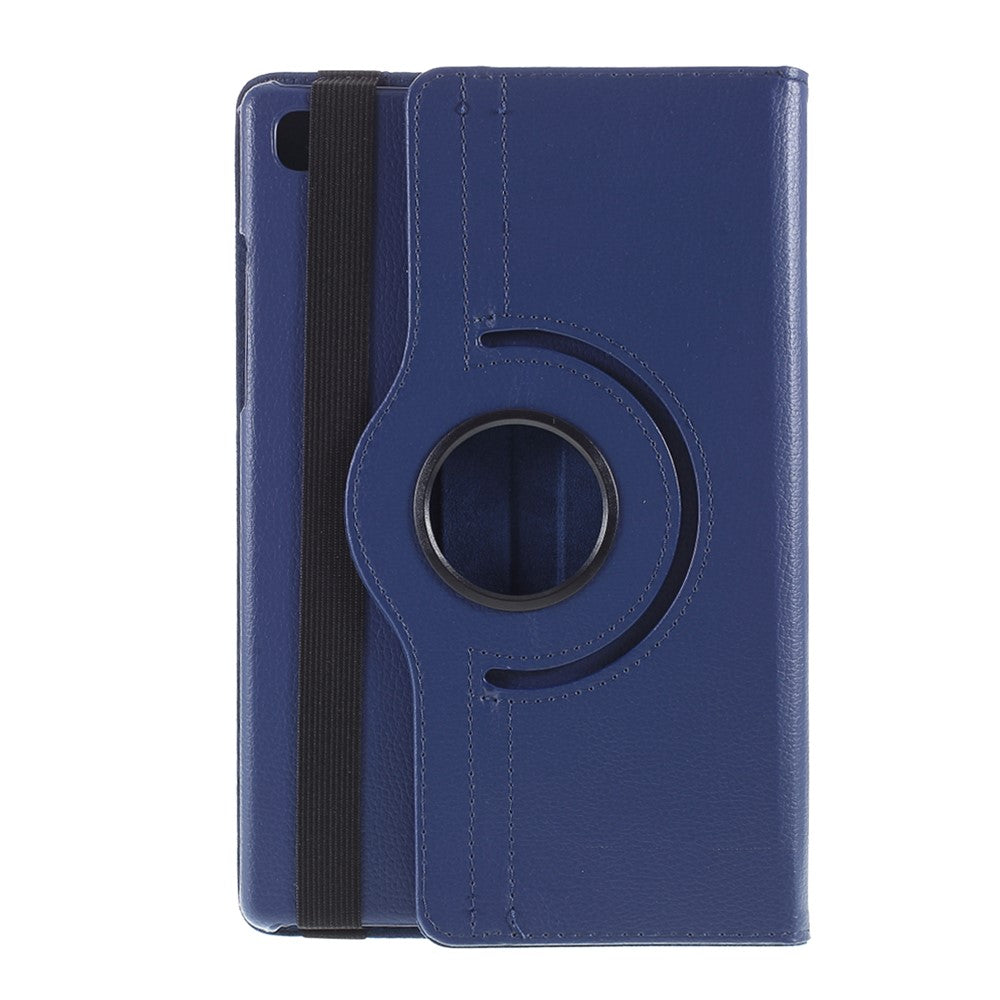 Middle Hollow on the back Leather Case with 360-Degree Rotating Stand + Elastic Fasten Band for Samsung Galaxy Tab A7 10.4 (2020) / (2022)