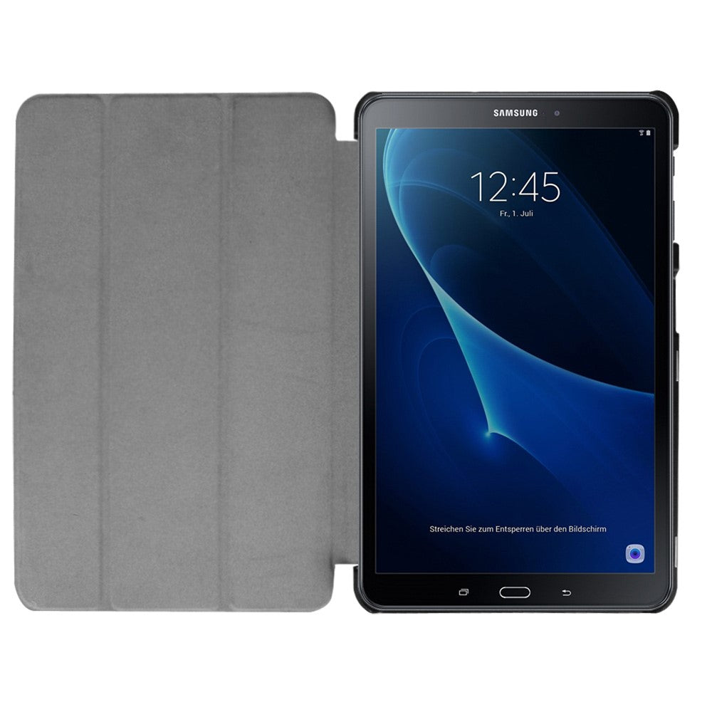 Tri-Fold Stand Leather Smart Cover for Samsung Galaxy Tab A 10.1 T580 / T585 (2016)