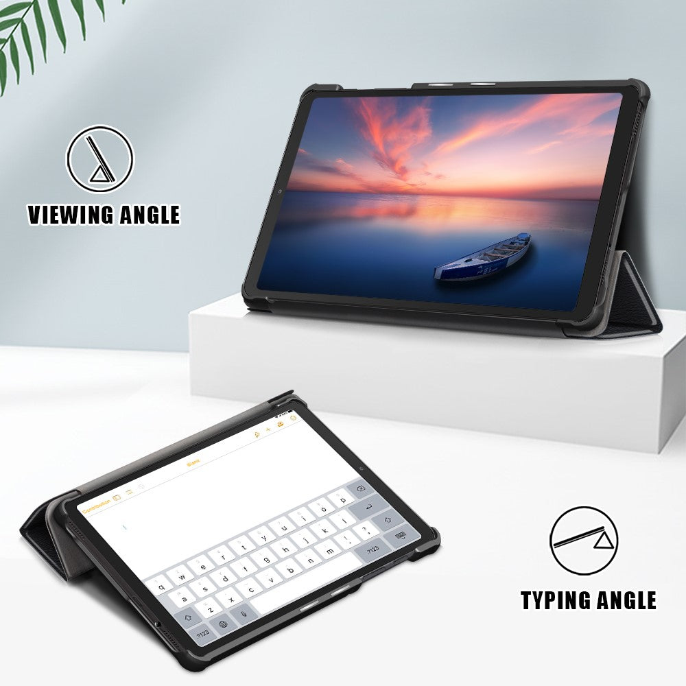 Tri-fold Leather Stand Case for Samsung Galaxy Tab A7 Lite T220/T225 8.7-Inch