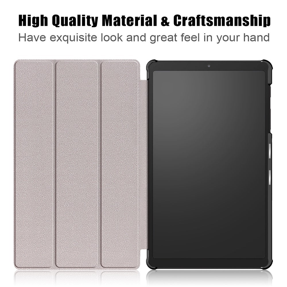 Tri-fold Leather Stand Case for Samsung Galaxy Tab A7 Lite T220/T225 8.7-Inch