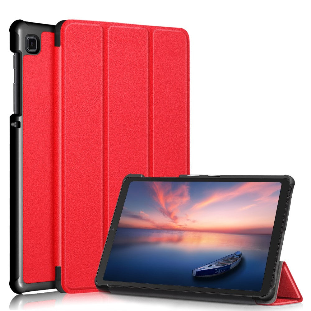 Tri-fold Leather Stand Case for Samsung Galaxy Tab A7 Lite T220/T225 8.7-Inch
