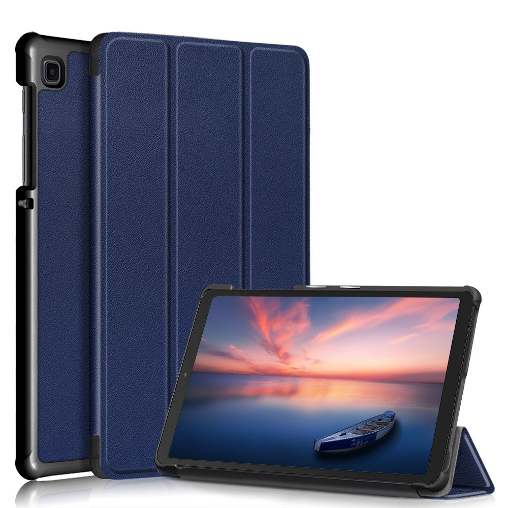 Tri-fold Leather Stand Case for Samsung Galaxy Tab A7 Lite T220/T225 8.7-Inch