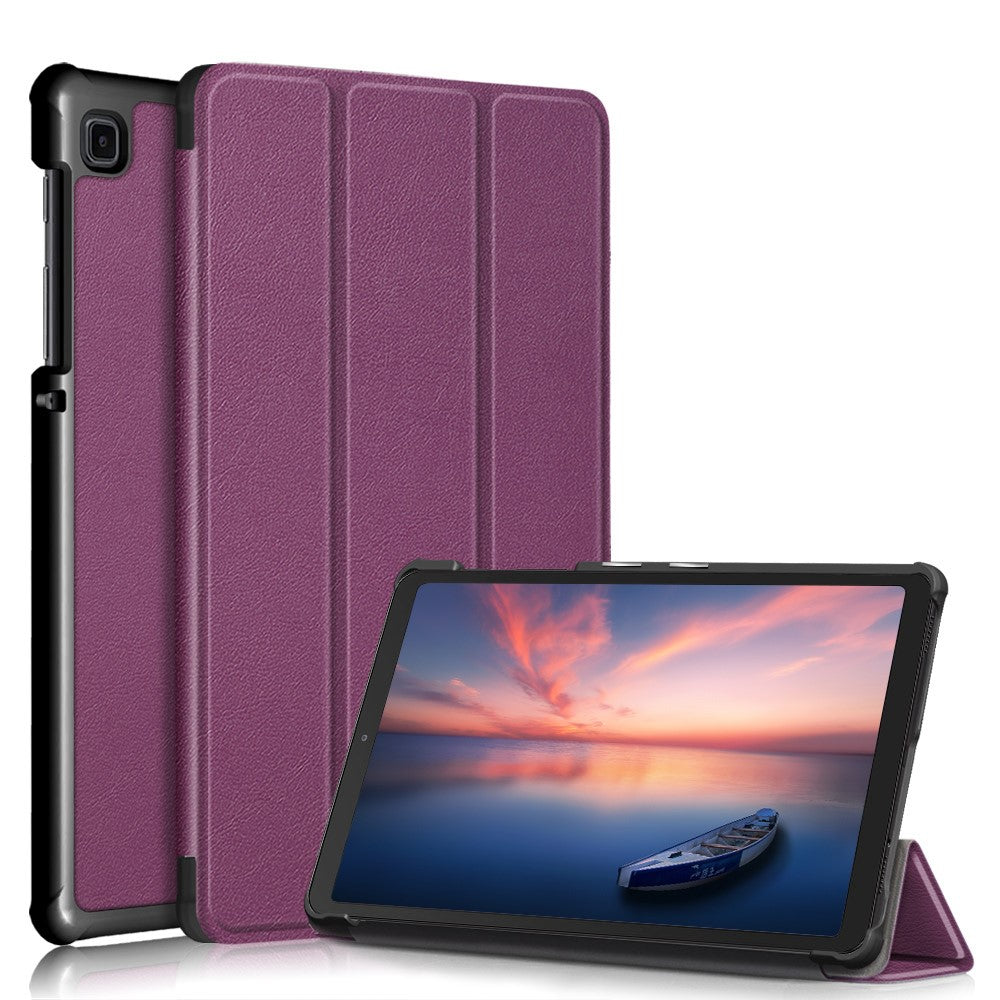 Tri-fold Leather Stand Case for Samsung Galaxy Tab A7 Lite T220/T225 8.7-Inch