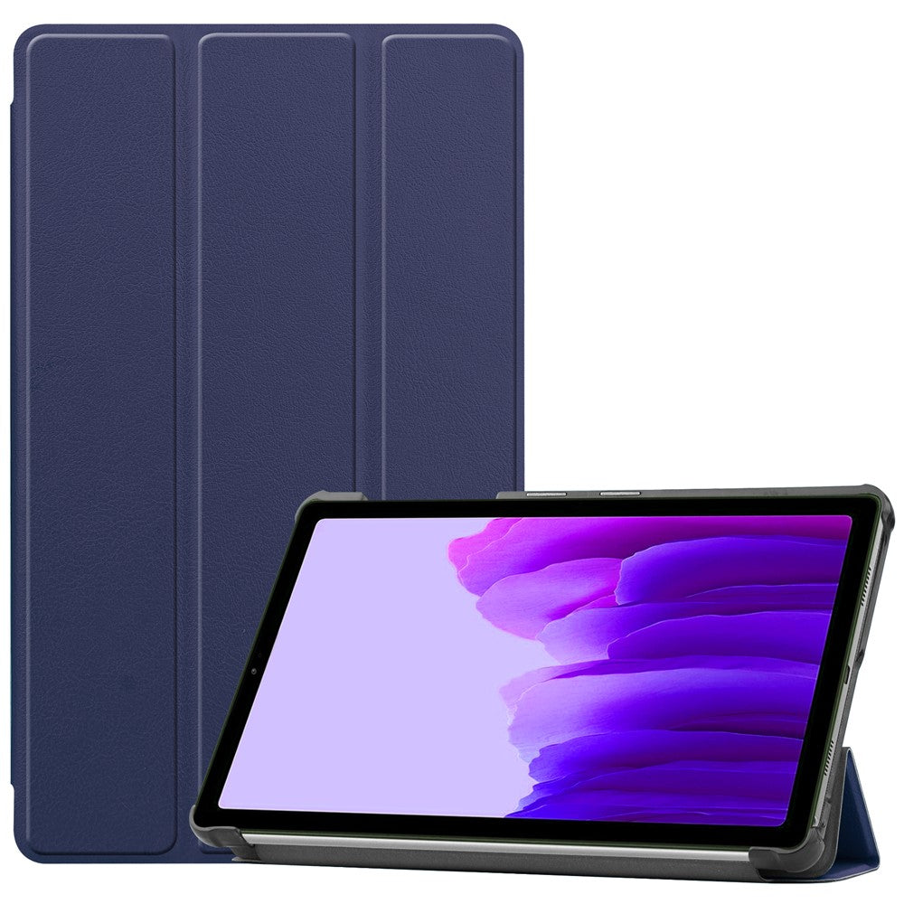 PU Leather Auto Wake/Sleep Stable Tri-fold Stand Stand Case Cover Shell for Samsung Galaxy Tab A7 Lite/T220/T225
