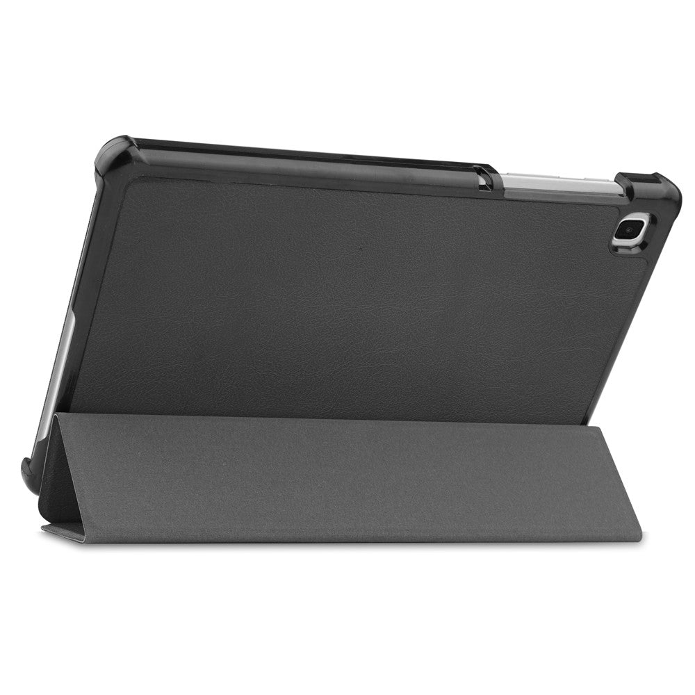 PU Leather Auto Wake/Sleep Stable Tri-fold Stand Stand Case Cover Shell for Samsung Galaxy Tab A7 Lite/T220/T225