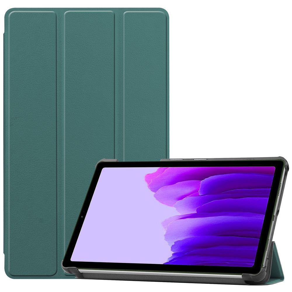 PU Leather Auto Wake/Sleep Stable Tri-fold Stand Stand Case Cover Shell for Samsung Galaxy Tab A7 Lite/T220/T225