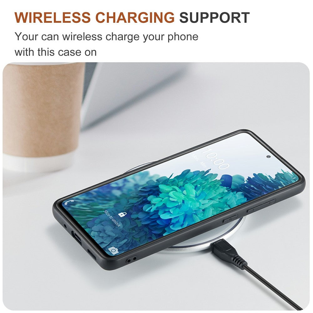 DG.MING M2 Series Magnetic Detachable Hybrid Case with Tri-Fold Wallet Kickstand Design for Samsung Galaxy S20 FE 2022/S20 FE 4G/S20 FE 5G/S20 Lite