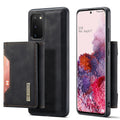 DG.MING M2 Series Wireless Charging Detachable Wallet 2-in-1 Shockproof Hybrid Phone Cover Shell with Horizontal-Viewing Kickstand for Samsung Galaxy S20 4G/S20 5G