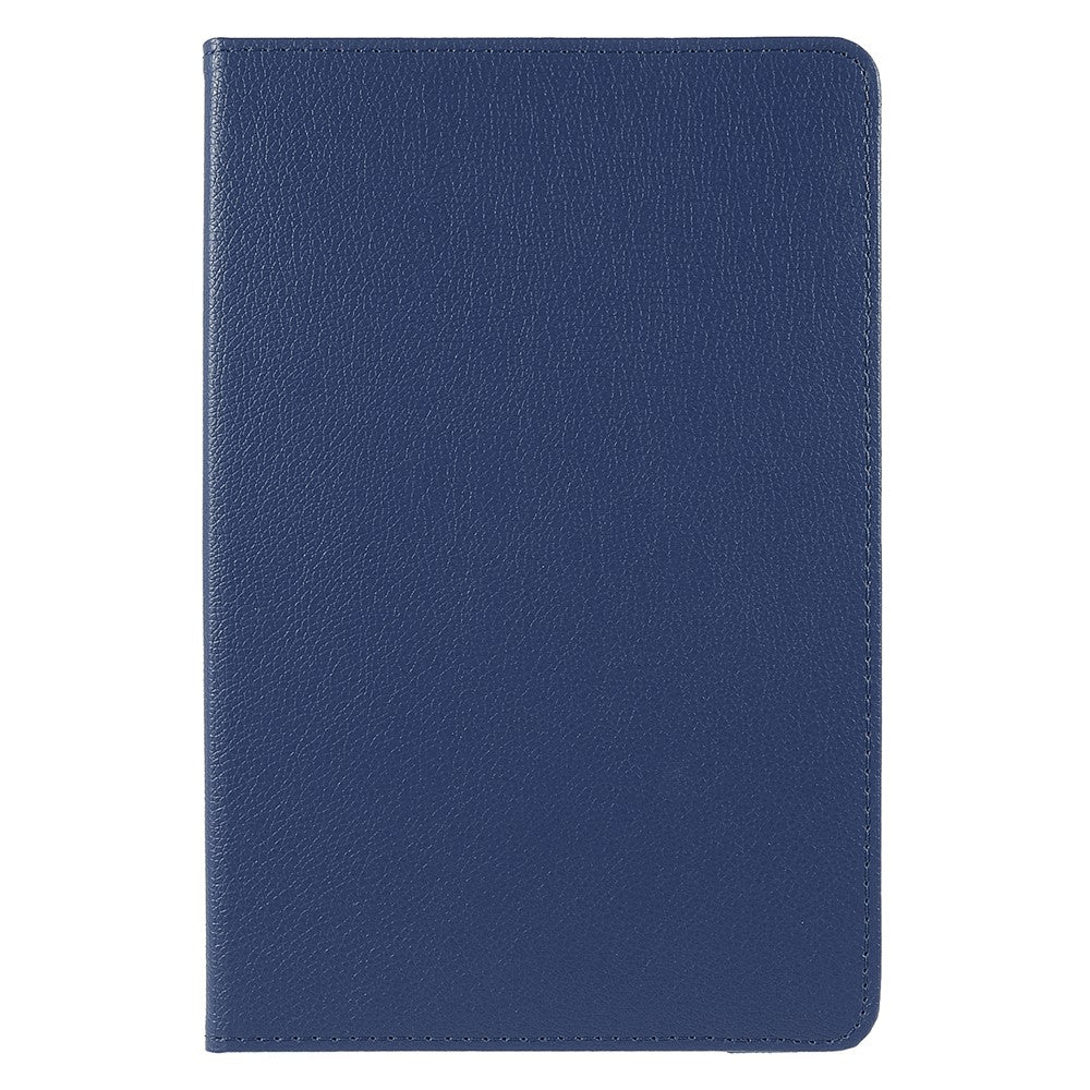 For Samsung Galaxy Tab A8 10.5 (2021) Litchi Texture PU Leather 360 Degree Swivel Stand Protective Tablet Case with Elastic Band