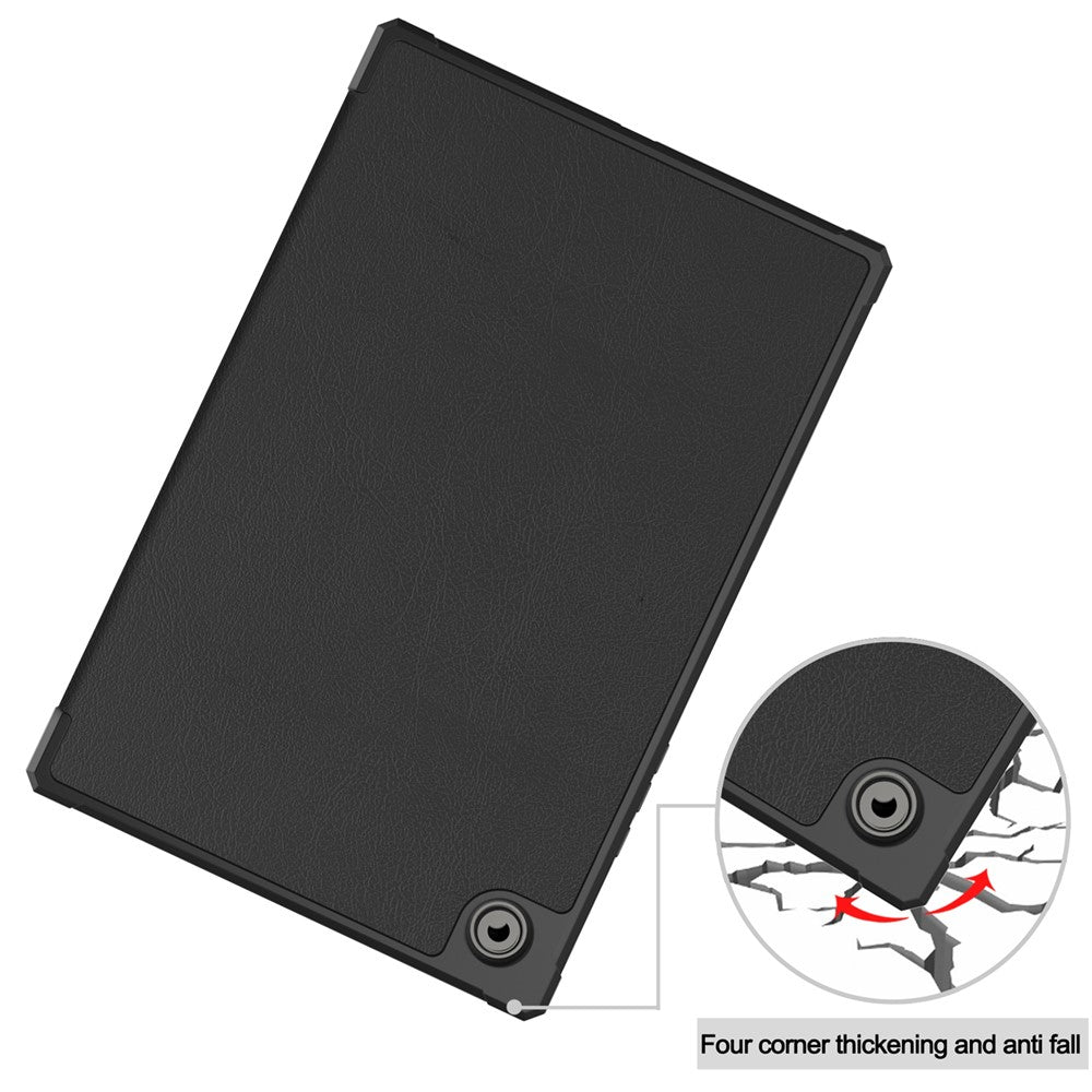For Samsung Galaxy Tab A8 10.5 (2021) PU Leather Tri-fold Stand Tablet Case Smart Auto Wake / Sleep Folio Cover
