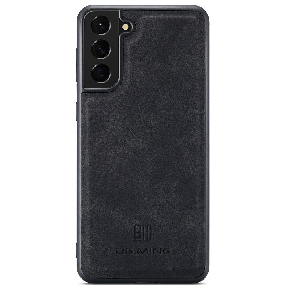 DG.MING M2 Series Wireless Charging Shockproof Phone Protective Cover Detachable 2-in-1 Wallet Phone Case for Samsung Galaxy S22+ 5G