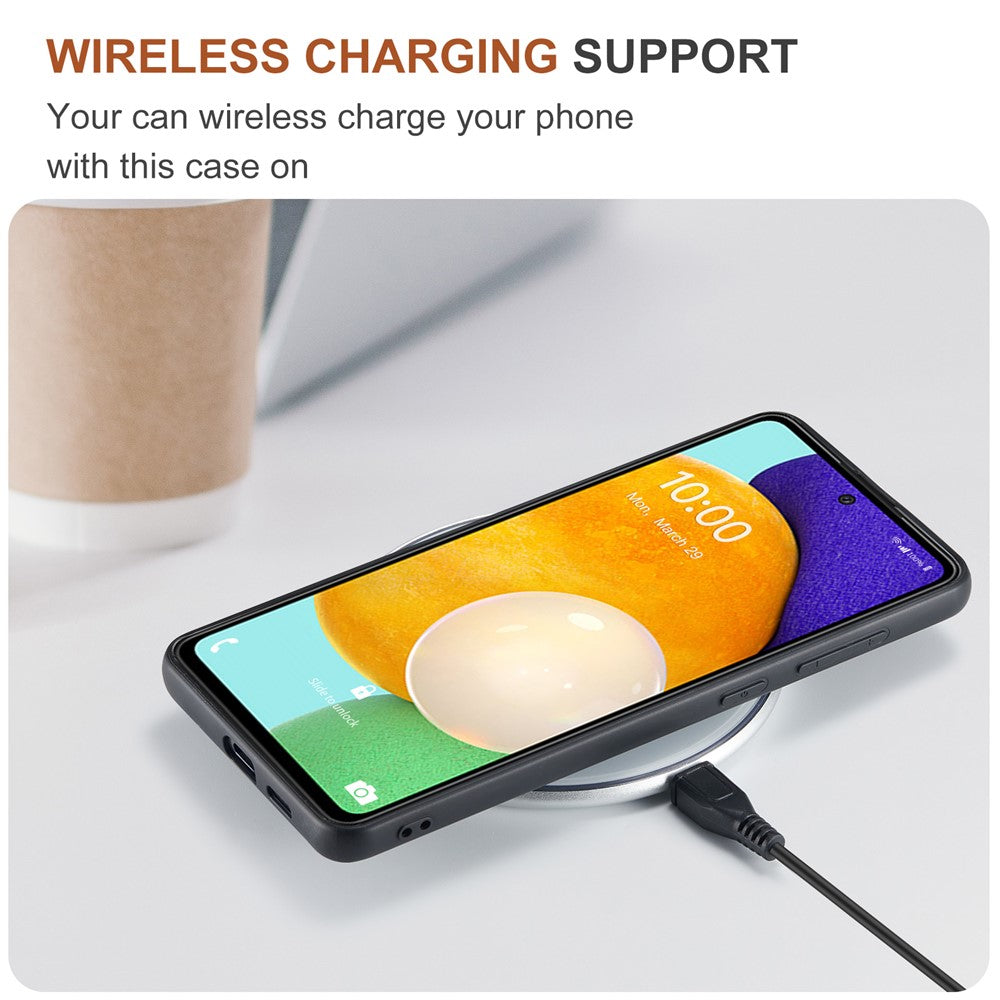 DG.MING M2 Series Detachable 2-in-1 Wallet Phone Case Shockproof Phone Protective Cover for Samsung Galaxy A53 5G