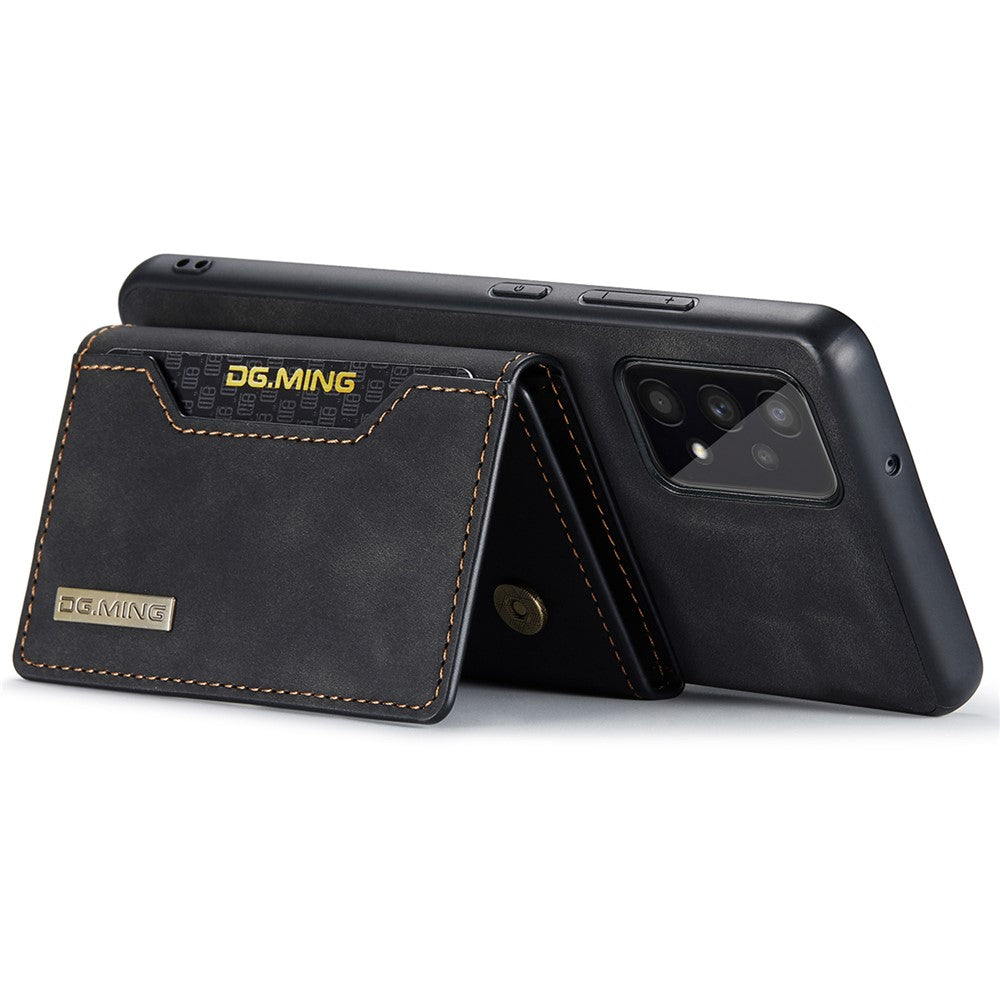 DG.MING M2 Series Detachable 2-in-1 Wallet Phone Case Shockproof Phone Protective Cover for Samsung Galaxy A53 5G