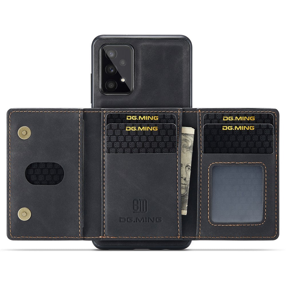 DG.MING M2 Series Detachable 2-in-1 Wallet Phone Case Shockproof Phone Protective Cover for Samsung Galaxy A53 5G