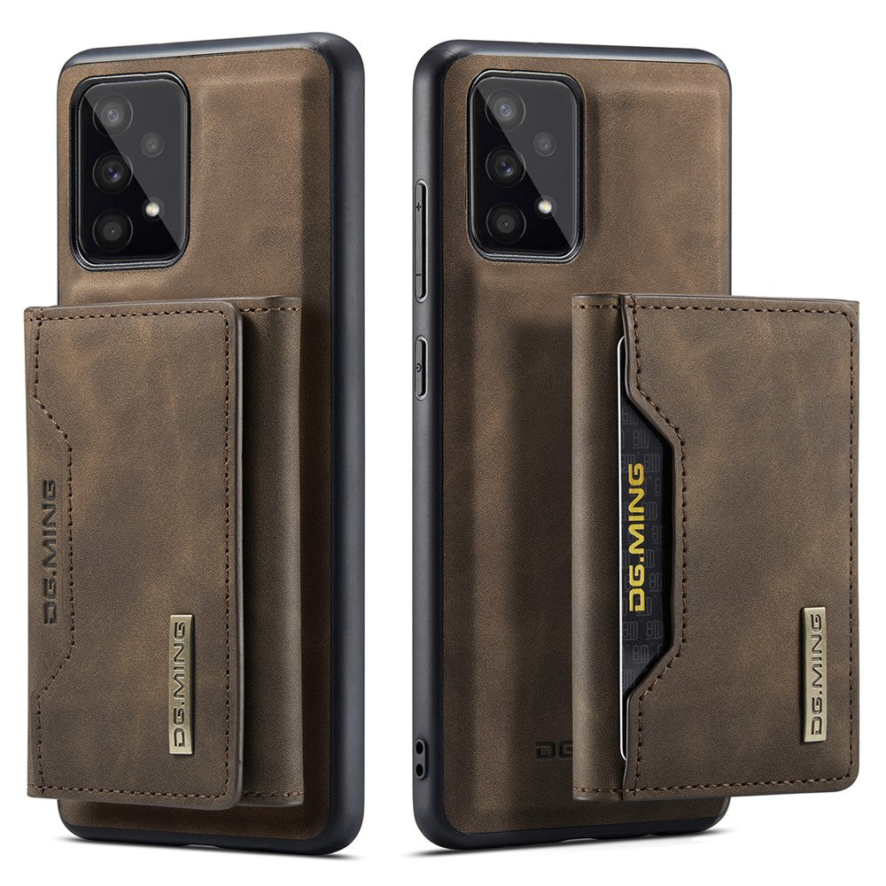 DG.MING M2 Series Detachable 2-in-1 Wallet Phone Case Shockproof Phone Protective Cover for Samsung Galaxy A53 5G