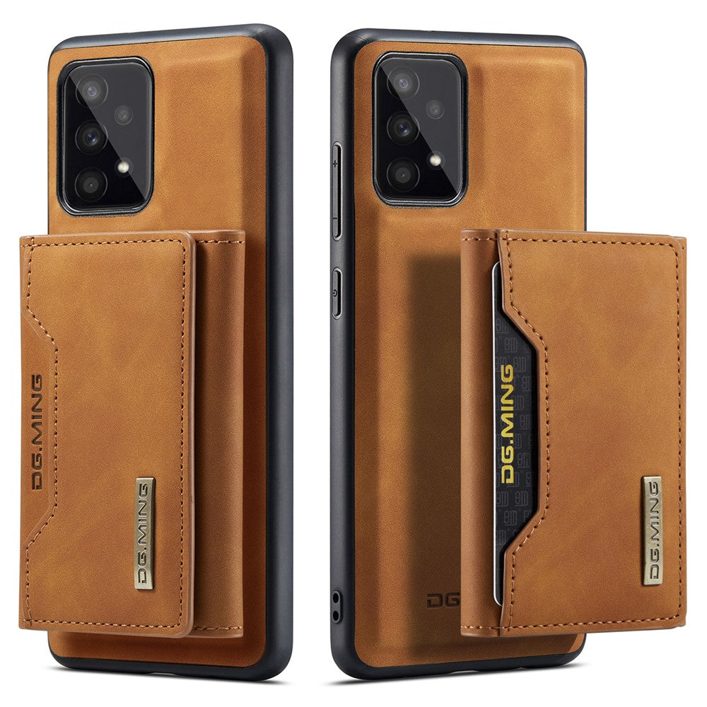DG.MING M2 Series Detachable 2-in-1 Wallet Phone Case Shockproof Phone Protective Cover for Samsung Galaxy A53 5G