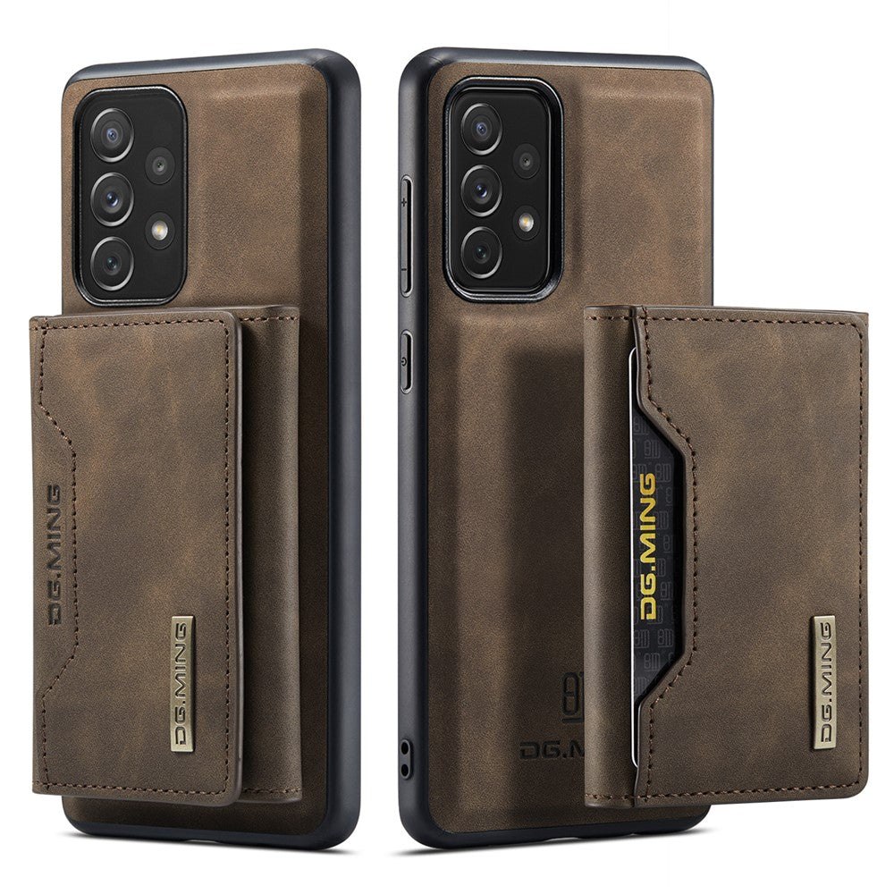 DG.MING M2 Series Detachable 2 in 1 Shockproof Wallet Phone Case Wireless Charging Phone Protective Cover for Samsung Galaxy A33 5G