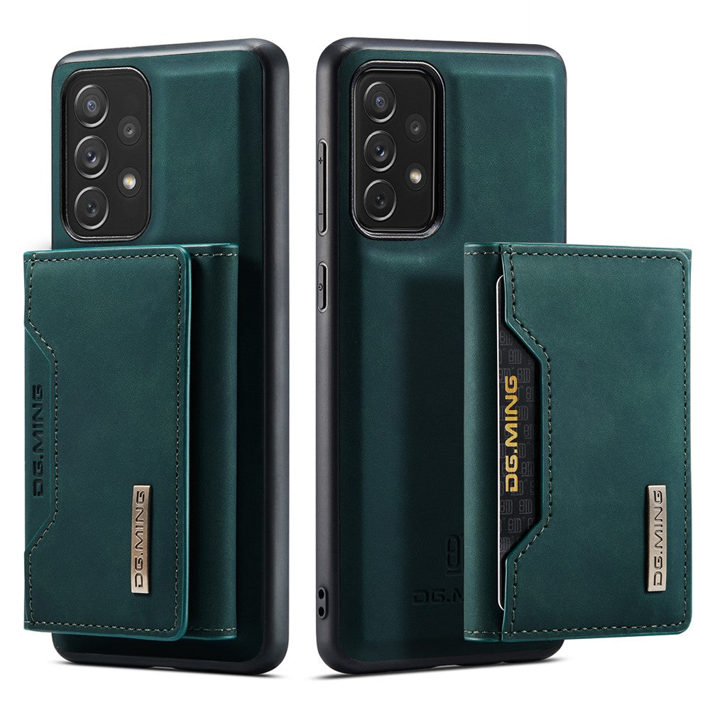 DG.MING M2 Series Detachable 2 in 1 Shockproof Wallet Phone Case Wireless Charging Phone Protective Cover for Samsung Galaxy A33 5G