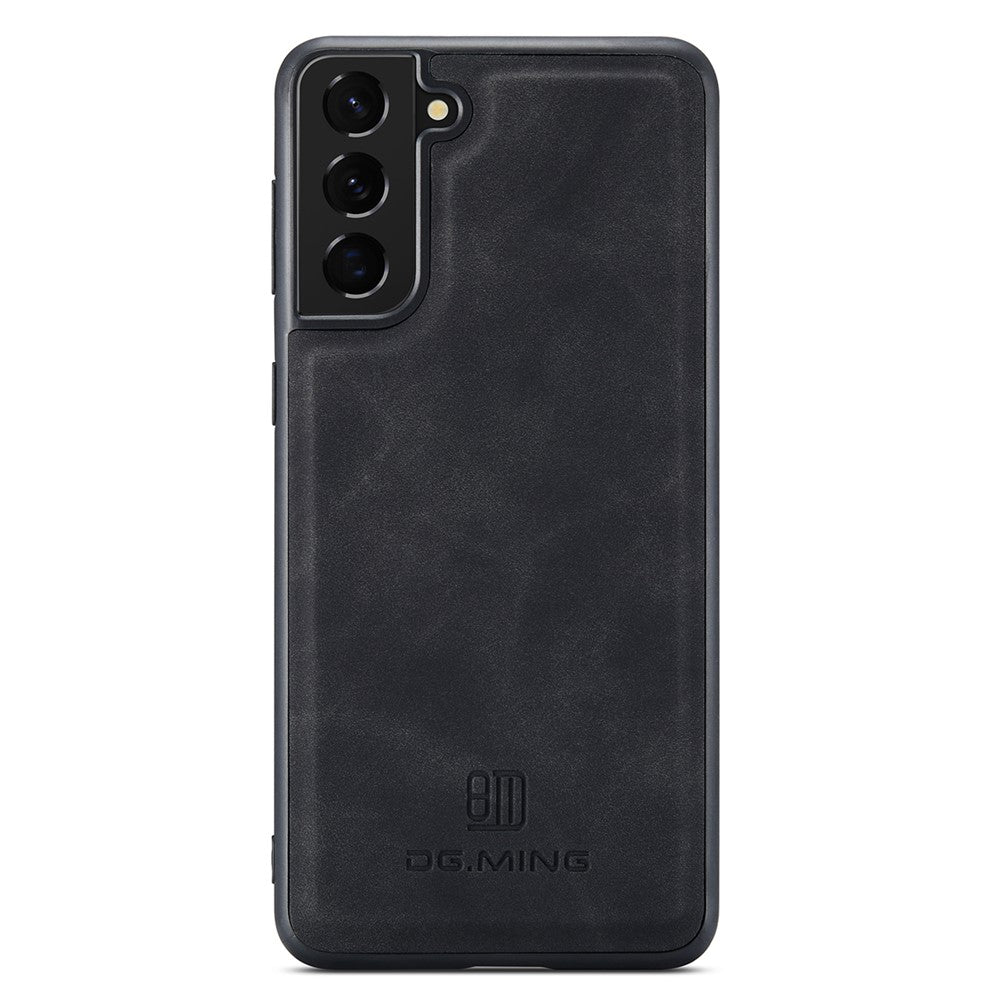 DG.MING M2 Series for Samsung Galaxy S22 5G Magnetic 2-in-1 Wallet Shockproof Phone Case Support Wireless Charging Shell