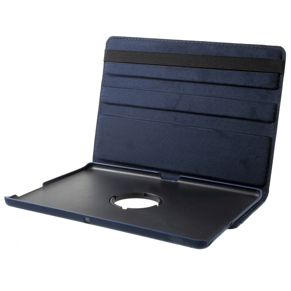 Litchi Grain Leather Protective Case with 360 Degrees Rotary Stand Hollow Design for Huawei MediaPad T3 10