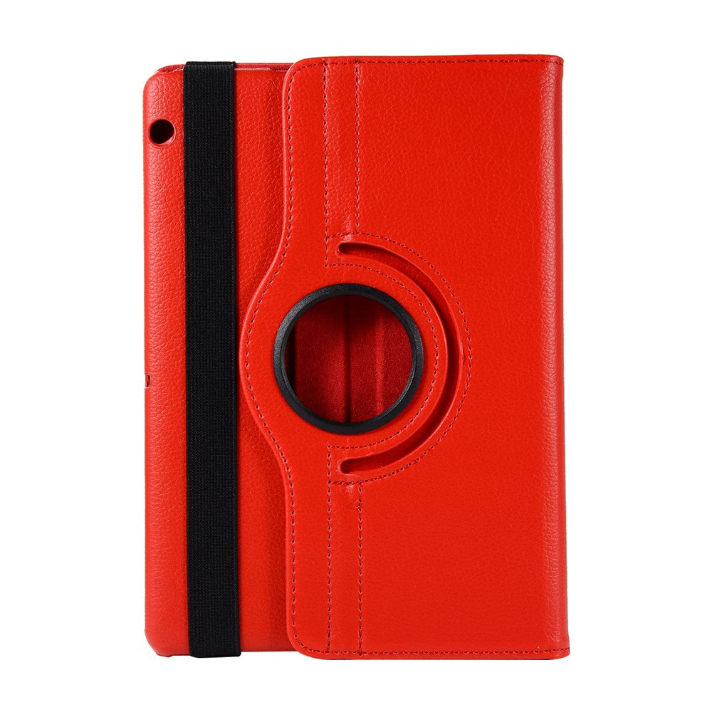 Rotary Stand Litchi Texture PU Leather Protector Cover for Huawei MediaPad T3 10 9.6 inch