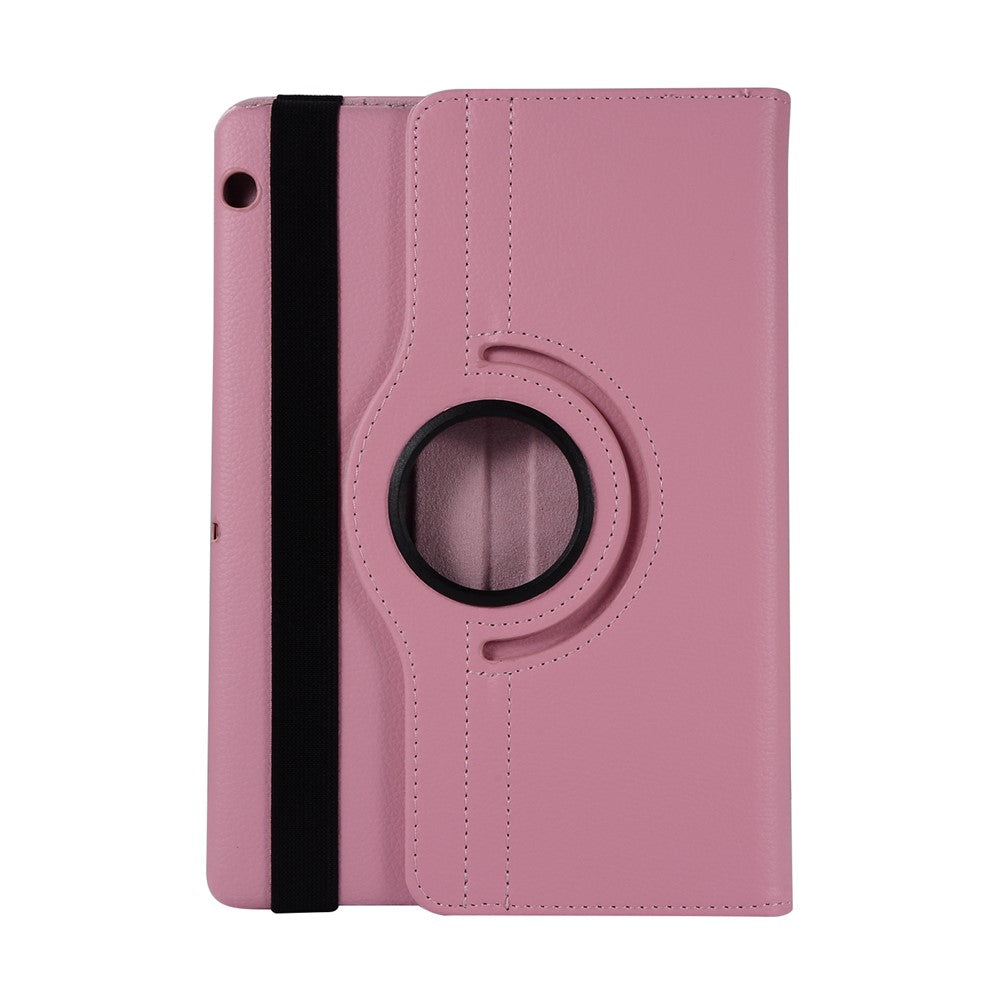 Rotary Stand Litchi Texture PU Leather Protector Cover for Huawei MediaPad T3 10 9.6 inch