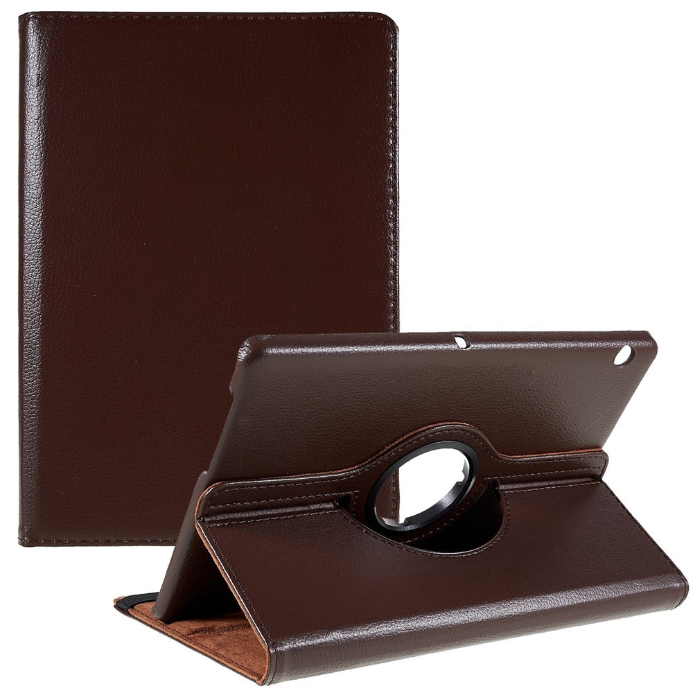 Rotary Stand Litchi Texture PU Leather Protector Cover for Huawei MediaPad T3 10 9.6 inch