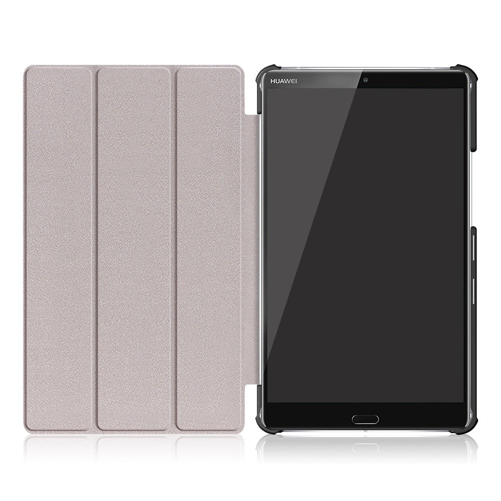 Tri-fold Stand Leather Tablet Smart Case for Huawei MediaPad M5 8