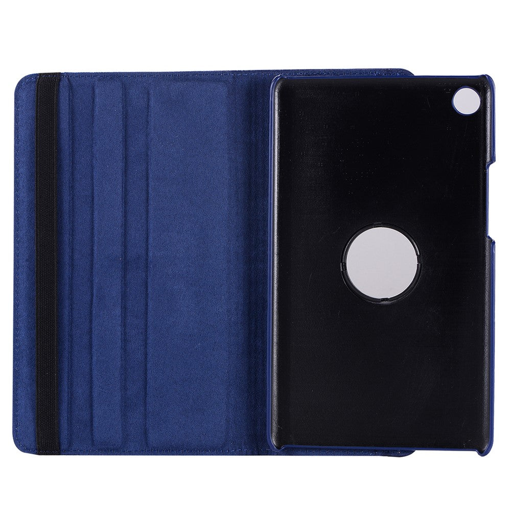 Litchi Texture Leather Case with Rotating Stand for Huawei Mediapad M5 8