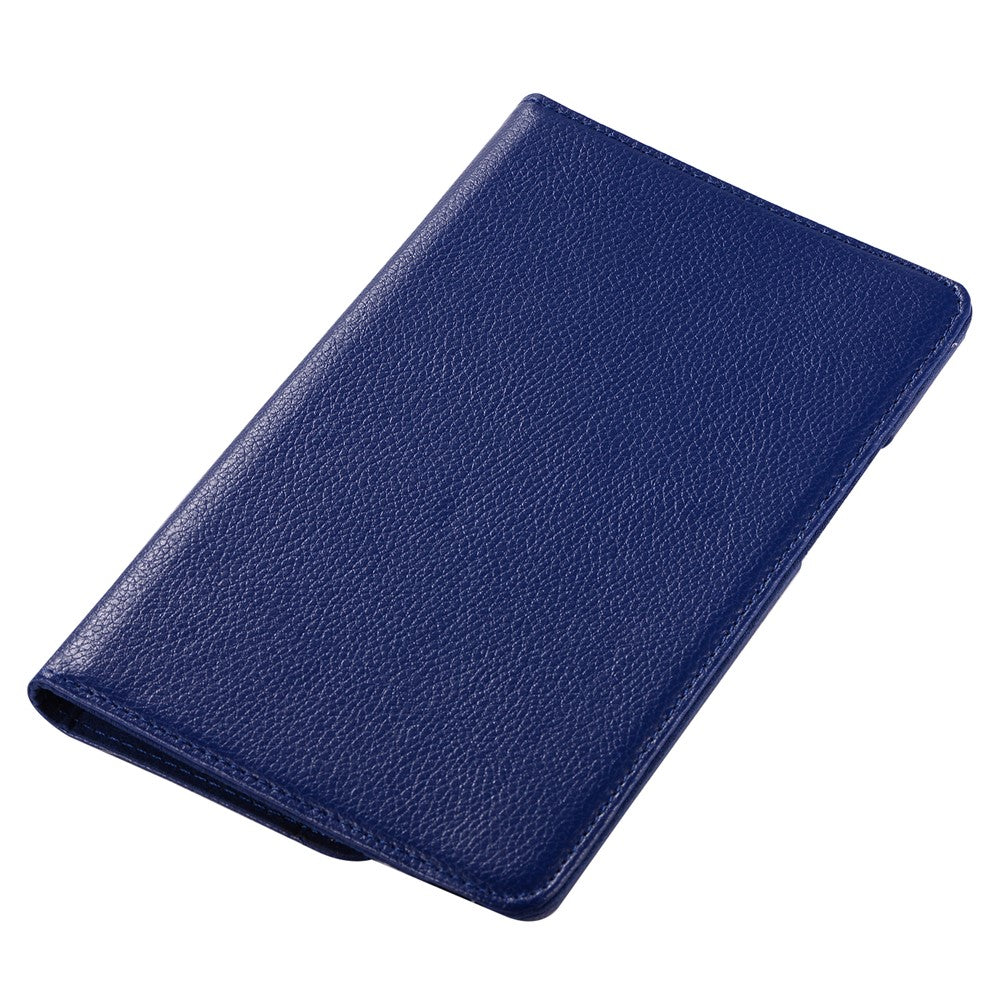 Litchi Texture Leather Case with Rotating Stand for Huawei Mediapad M5 8