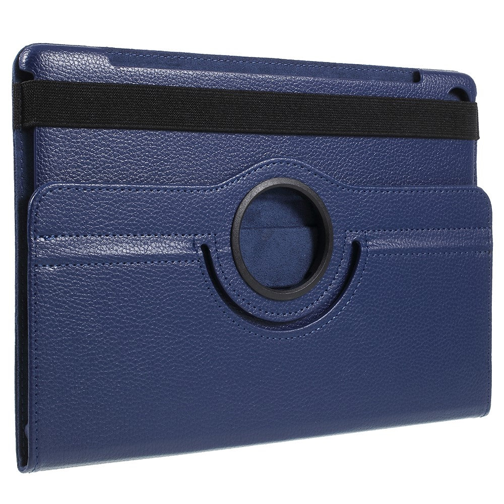 Litchi Texture Leather Case with Rotating Stand for Huawei Mediapad M5 10 / M5 10 (Pro)