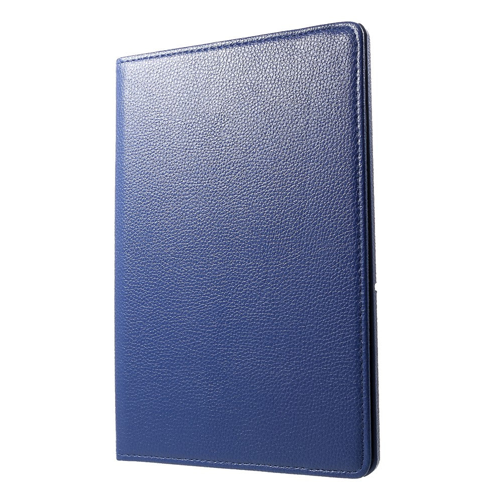 Litchi Skin Leather Shell Cover Case with 360-Degree Rotating Stand for Huawei Mediapad T5 10