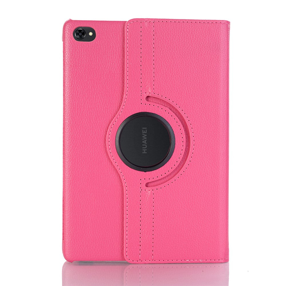 Litchi Skin Leather Tablet Cover Case with Rotating Stand for Huawei MediaPad M5 lite 10/C5 10