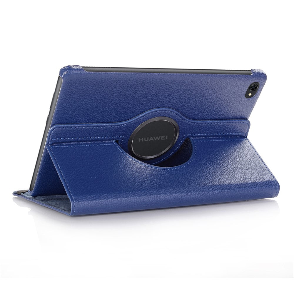 Litchi Skin Leather Tablet Cover Case with Rotating Stand for Huawei MediaPad M5 lite 10/C5 10