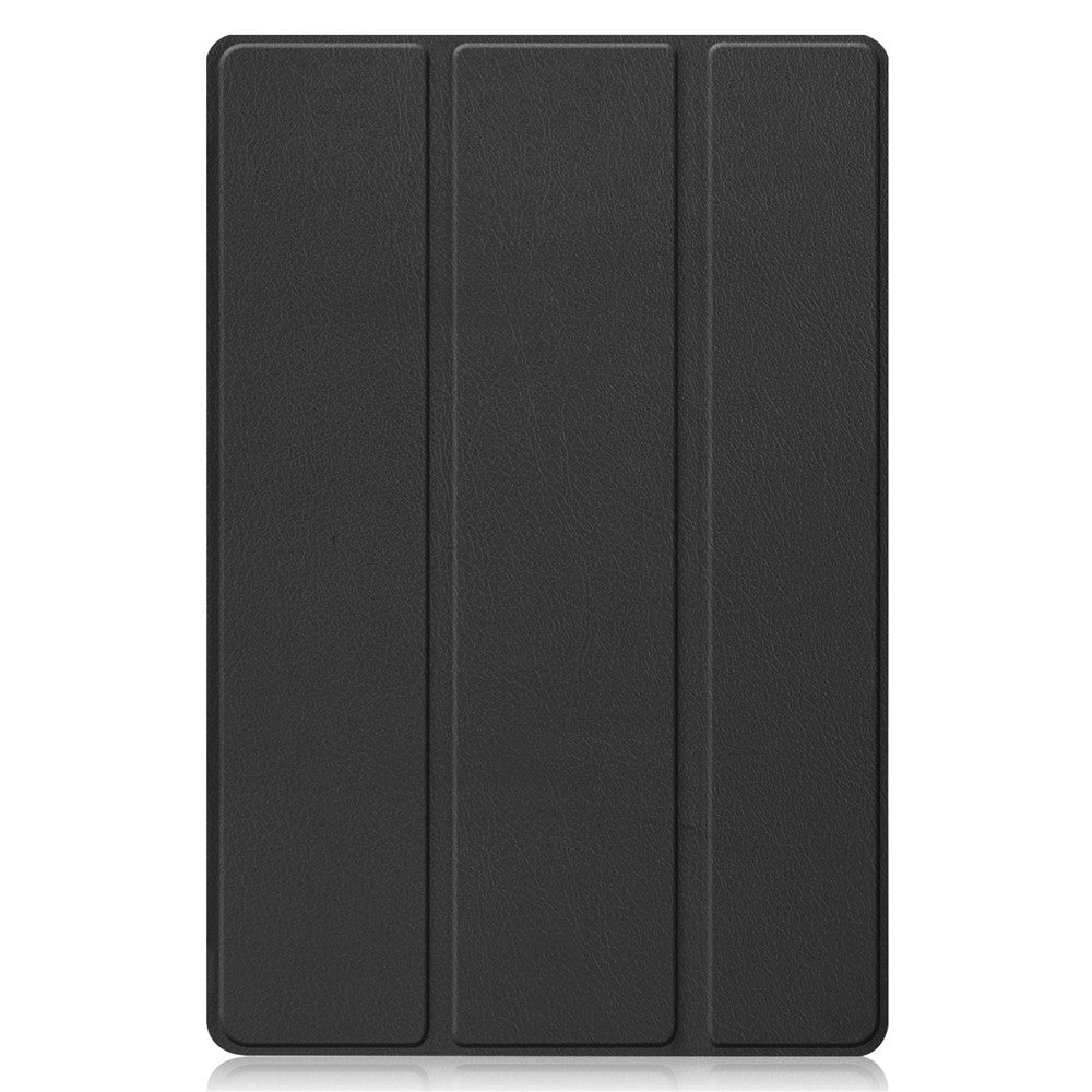 For Huawei MatePad 11 (2021) Protective Case Shockproof PU Leather Tablet Shell Three-fold Stand Cover Support Auto Wake/Sleep