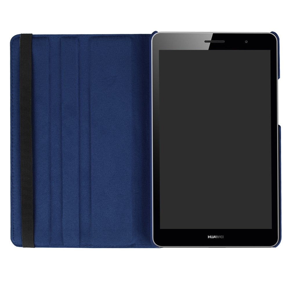 Litchi Skin Leather Tablet Case with 360 Degree Rotary Stand for Huawei Mediapad T3 8.0