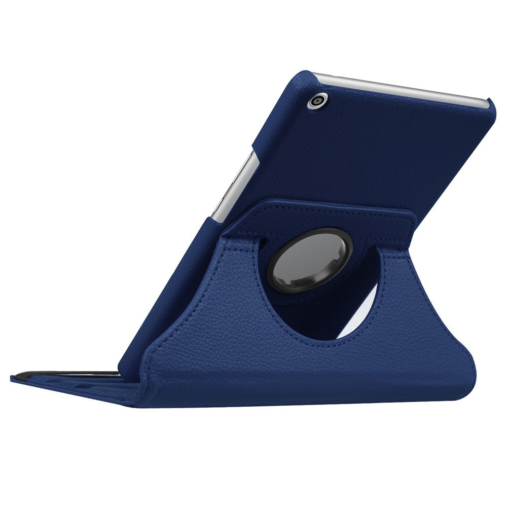 Litchi Skin Leather Tablet Case with 360 Degree Rotary Stand for Huawei Mediapad T3 8.0