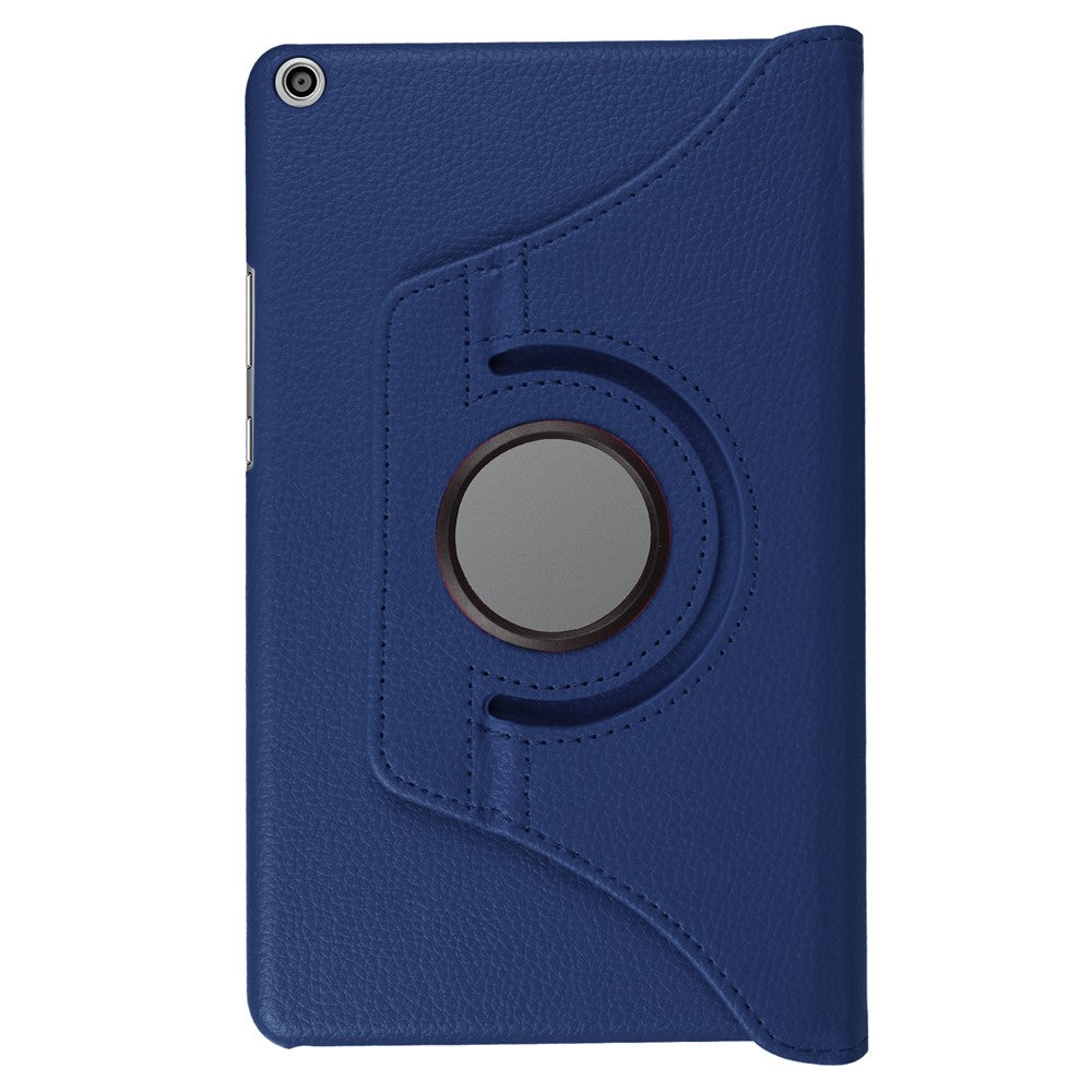 Litchi Skin Leather Tablet Case with 360 Degree Rotary Stand for Huawei Mediapad T3 8.0