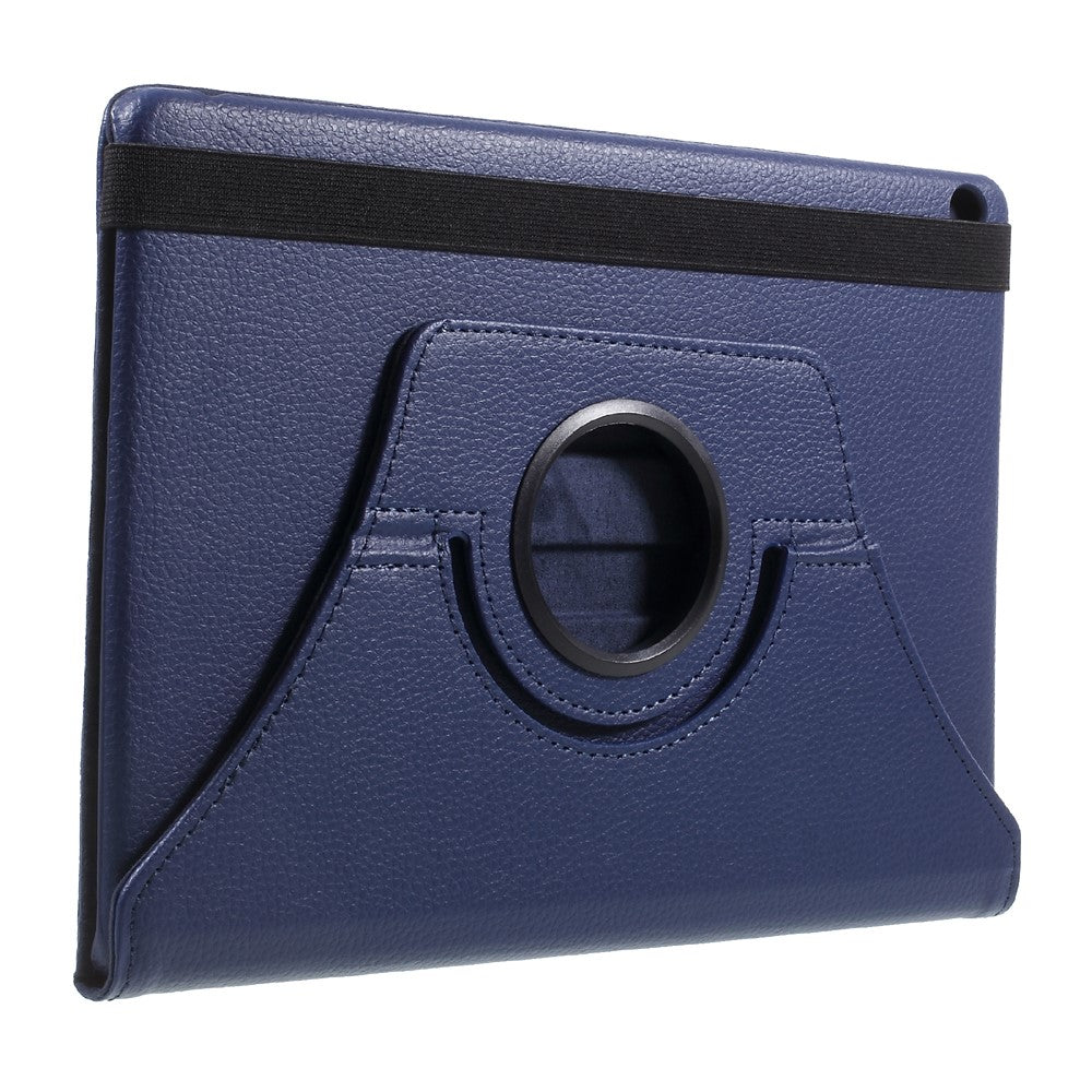 Rotary Stand Leather Tablet Cover with Lychee Texture for Huawei MediaPad M3 Lite 10 (10.1 Inch)
