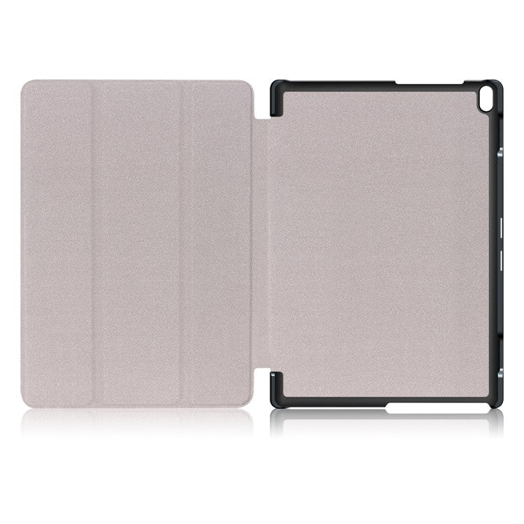 For Lenovo Tab 4 10 Plus (TB-X704F/N) Tri-fold Leather Stand Shell Accessory