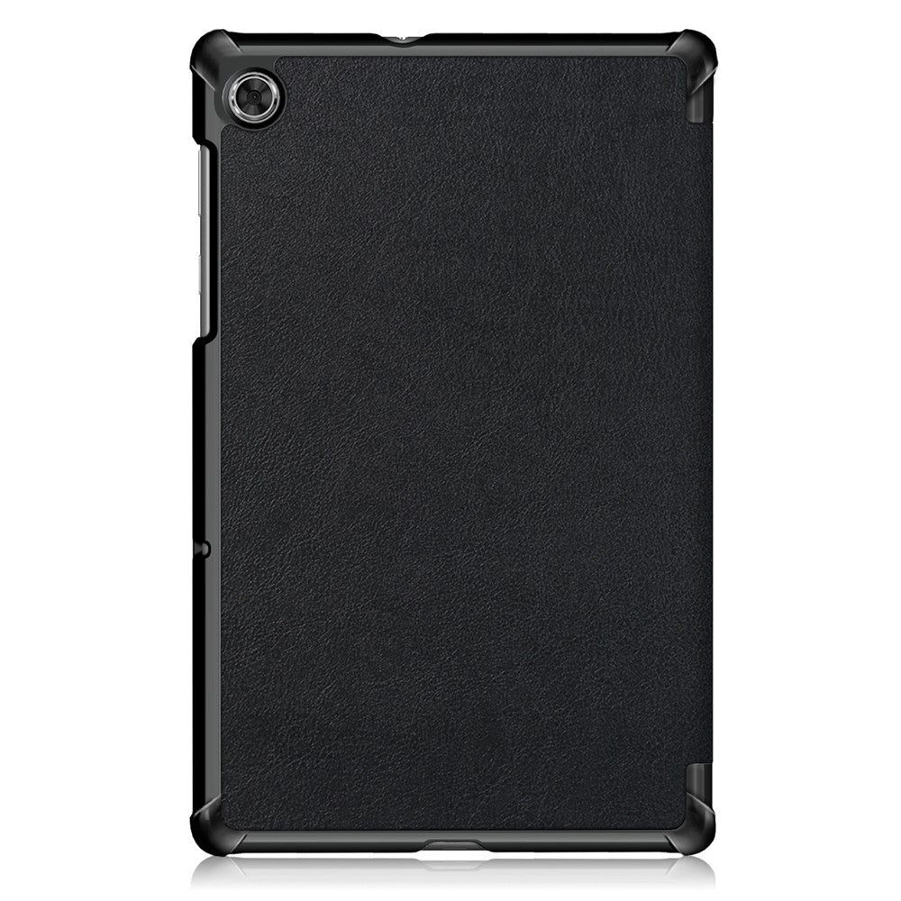 Tri-fold PU Leather Auto-wake/Sleep Smart Tablet Case for Lenovo Tab M10 HD Gen 2 TB-X306F / TB-X306X